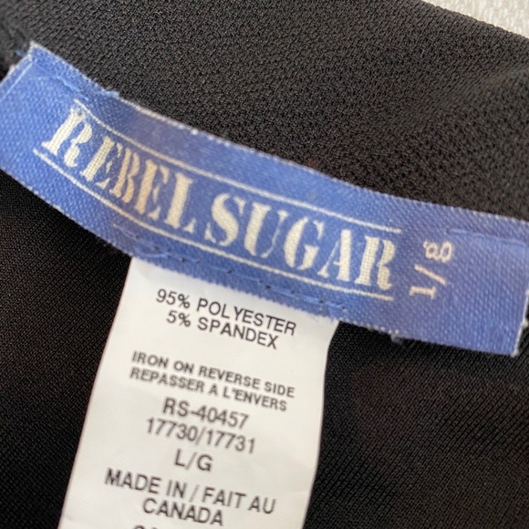 Black Mini Skirt - Picture 3 of 3